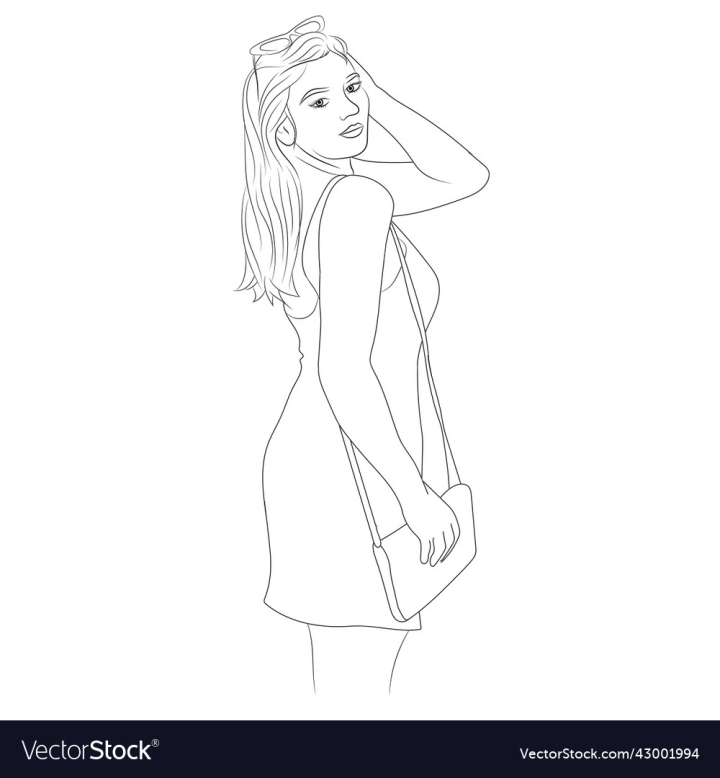 vectorstock,Beautiful,Woman,Hand,Beauty,Fashion,Dress,Bag,Girl,Black,Background,Design,Drawing,Lady,Travel,Cartoon,Female,Clothes,Body,Glamour,Cute,Clothing,Isolated,Figure,Attractive,Elegance,Feminism,Graphic,Illustration,Art,Drawn,Pose,White,Style,Sketch,Summer,Outline,Person,Movement,Pretty,Line,Model,Young,Sunglasses,Slim,Travelling,Short,Sensuality,Vector,Long,Hair,Side,Parting