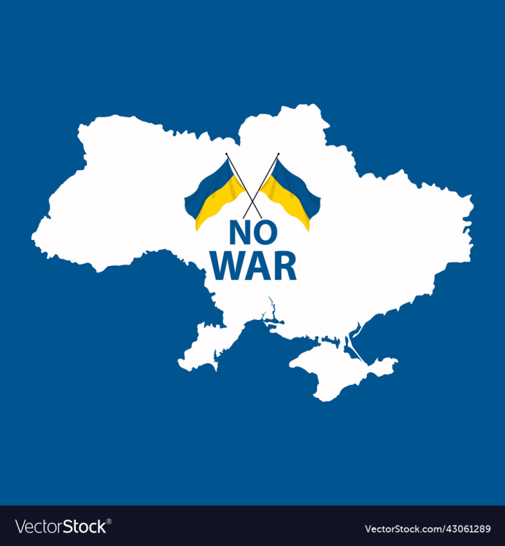 vectorstock,Flag,No,War,Map,Text,Russia,Ukraine