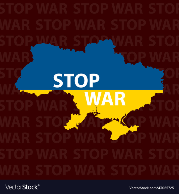 vectorstock,Map,Text,Stop,Flag,Ukraine,No,War