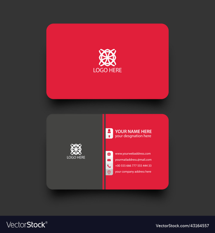 vectorstock,Business,Card,Modern,Company,Personal,Visiting,Beautiful,Excellent