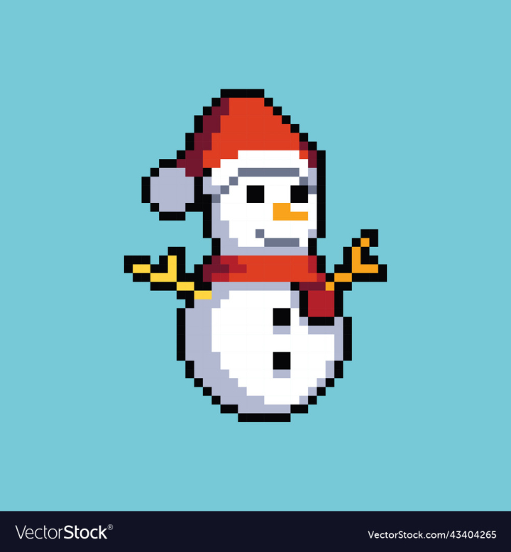 vectorstock,Snowman,Pixel,Art,Cartoon,Christmas,Face,Design,Winter,Element,Cold,New,Card,Bit,Celebration,Character,Cute,Decoration,Isolated,Frost,Year,Cheerful,Bullfinch,8,16,16bit,Man,Snow,Happy,Hat,Retro,Play,Fun,Holiday,Symbol,Xmas,Ice,Joy,Merry,Greeting,Happiness,Vector,Illustration