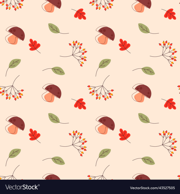 vectorstock,Pattern,Autumn,Seamless,Background,Design,Nature,Beige,Forest,Garden,Leaves,Fall,Branch,Leaf,Decorate,Natural,Brown,Green,Fruit,Card,Celebration,Mushrooms,Decoration,Endless,Berries,Oak,Cloth,November,October,Ecology,Rowan,Vector,Illustration,Botanical,Wallpaper,Red,Print,Packaging,Plant,Park,Orange,Season,Yellow,Ornament,Repeat,Texture,Textile,September,Seasonal,Wrapping,Thanksgiving
