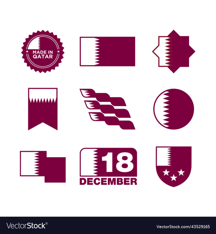 vectorstock,Icon,Flag,Set,Qatar,National,Design,Element,Celebration,Emblem,Background,Label,Hand,Country,East,Freedom,Holiday,Banner,Heart,Collection,History,Isolated,Identity,Language,Government,Independence,Flagstaff,Flagpole,Graphic,Vector,Illustration,Made,In,Tour,Travel,World,Sign,Ribbon,Pole,Nation,Symbol,Vacation,Politics,Patriotic,Symbolic,Political,Tourism,State,Patriotism,Nationality,Official