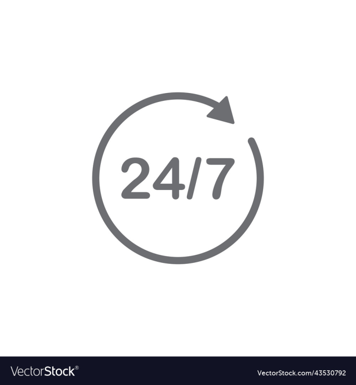 vectorstock,24,Icon,Grey,Service,Hours,Background,Design,Abstract,Symbol,Hour,Logo,White,Delivery,Sign,Day,Arrow,Clock,Business,Four,Contact,Call,Help,Isolated,Circle,Gray,Center,Support,All,Around,Customer,7,Hrs,24h,247,Graphic,Vector,Label,Open,Template,Shop,Information,Time,Week,Online,Twenty,Seven,Timetable,Illustration,Line,Art