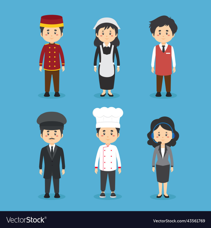 vectorstock,Set,Hotel,Icon,Person,People,Vector,Boy,Cartoon,Office,Business,Character,Job,Businessman,Occupation,Worker,Doctor,Illustration,Police,Woman,Work,Security,Child,Characters,Men,Manager,Chef,Receptionist,Bell