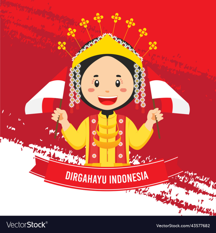 vectorstock,Independence,Day,Character,Background,Cartoon,Boy,Happy,Hat,Red,Template,Male,Christmas,Banner,Concept,Indonesia,Smiling,Vector,Black,Hair,Person,Asian,Flat,Portrait,Fur,Isolated,Holding,Multicolored,Wearing,Celebrating,Short