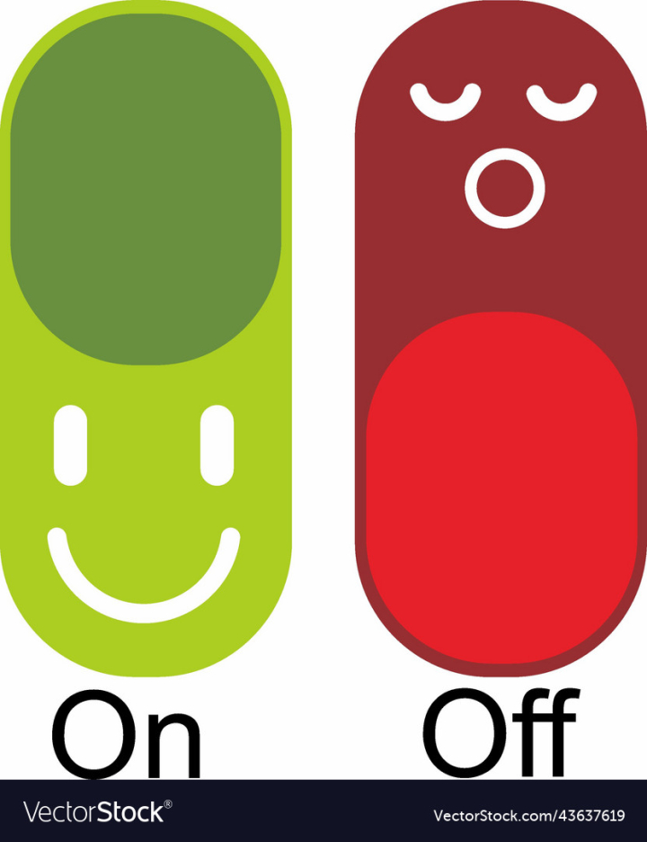 vectorstock,Switch,On,Sign,Off,Button