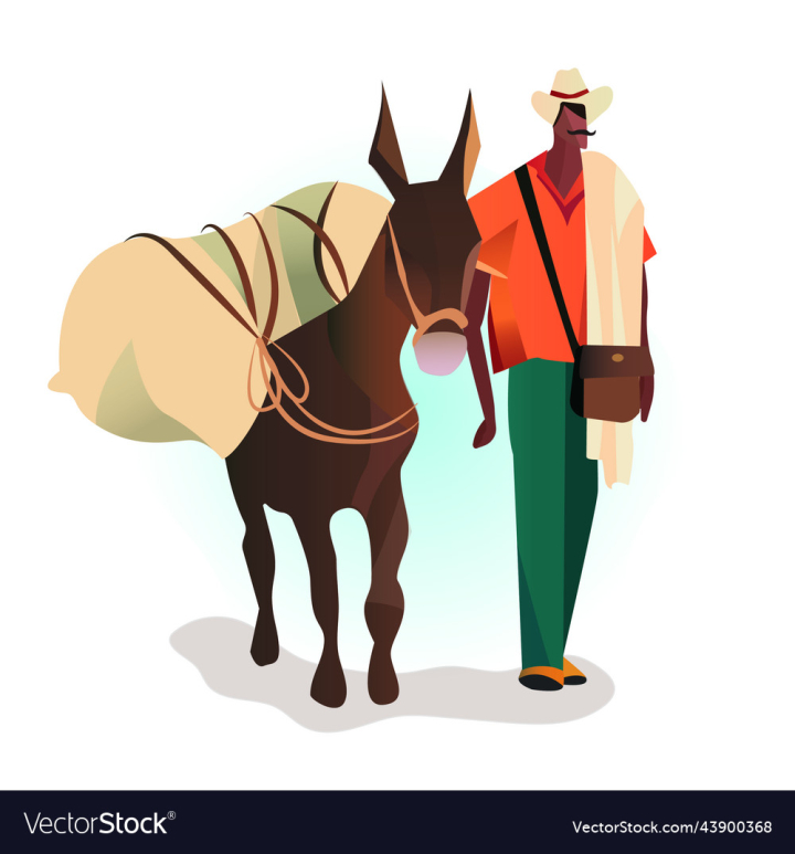vectorstock,Man,Donkey,Person,People,Animal,Male,Horse,Rustic,Farmer,Vector,Illustration,White,Design,Drawing,Nature,Cartoon,Farming,Country,Farm,Wild,Clothes,Domestic,Walk,Character,Isolated,Mammal,Rural,Wildlife,Pony,Mule,Breeding,Graphic,Face,Drawn,Pet,Tail,Stand,Natural,Milk,Meat,Agriculture,Brown,Cow,Care,Creature,Set,Figure,Breed,Art