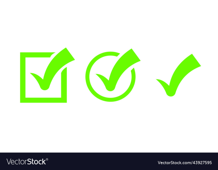 vectorstock,Icon,Set,Box,Checklist,Symbol