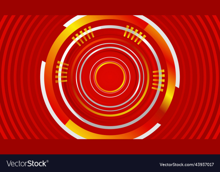 vectorstock,Background,Circular,Lens,Red,Geometric,Circle,Technological,Pictures,Techno