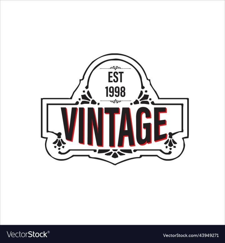 vectorstock,Logo,Vintage,Design,Tutorial,Badge,How,To,A