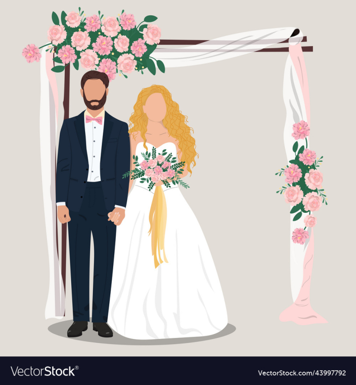 vectorstock,Wedding,And,Invitation,Elegant,Bride,Arch,Married,Groom,Newlyweds,Vector,Illustration,Man,Love,Happy,Woman,People,Color,Flat,Ceremony,Couple,Family,Copy,Space,Save,The,Date,White,Dress,Card,Romance,Engagement,Romantic,Celebration,Marriage,Bridal,Invite,To,Marry