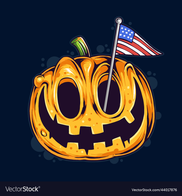 vectorstock,Halloween,Flag,Pumpkin,Background,Party,Night,Orange,Scary,Holiday,Spooky,Dark,Horror,Poster,United,States,State,Happy,Skull,Country,North,American,Trick,America,Us