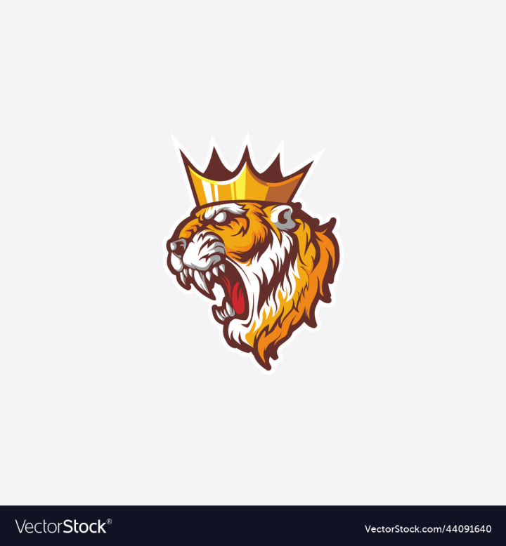 vectorstock,King,Tiger,Animal