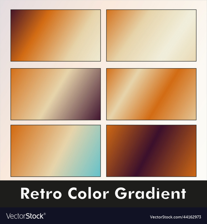 vectorstock,Retro,Color,Gradient