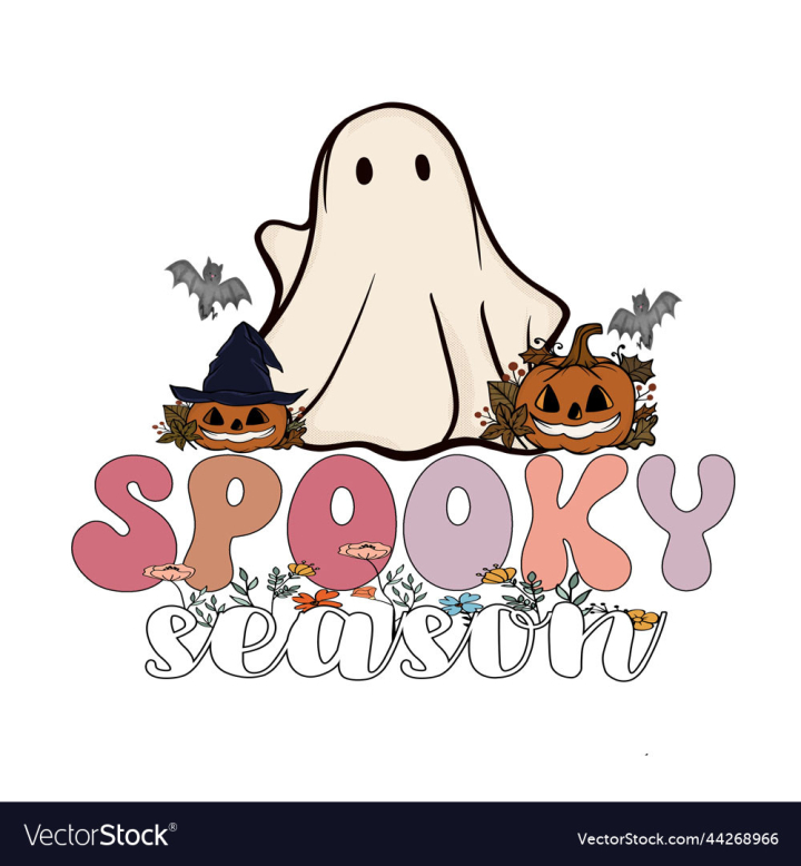 vectorstock,Ghost,Spooky,Groovy,Season,Halloween,Scary,Witch,Pumpkin,Retro,Fall,Skull,Cute,Creepy,Funny,Horror