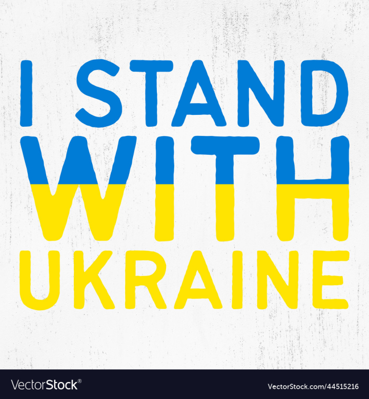 vectorstock,Svg,Stand,With,Pray,For,Ukraine,Free,Ukrainian,Flag,Support,No,War,In,Stop,Putin