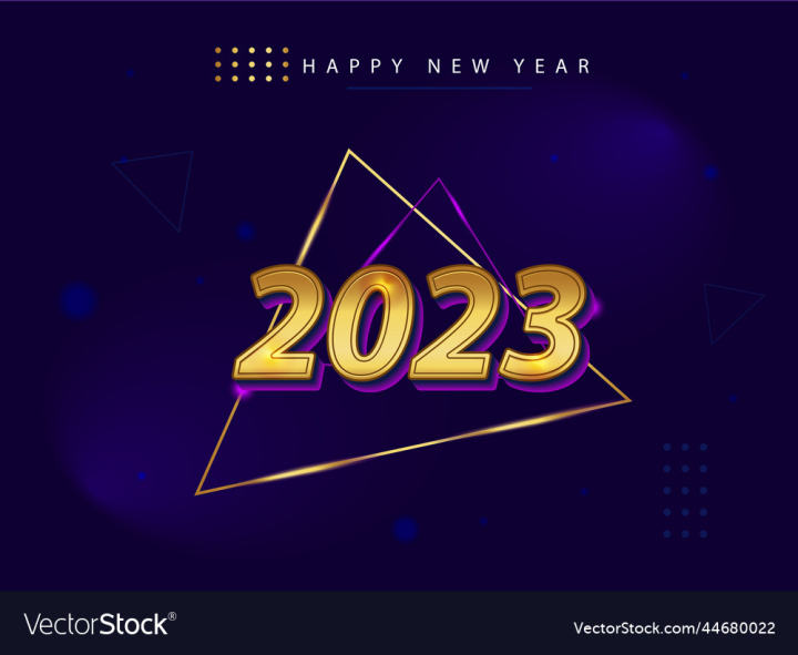 vectorstock,2023,Happy,New,Year,Vector,Background