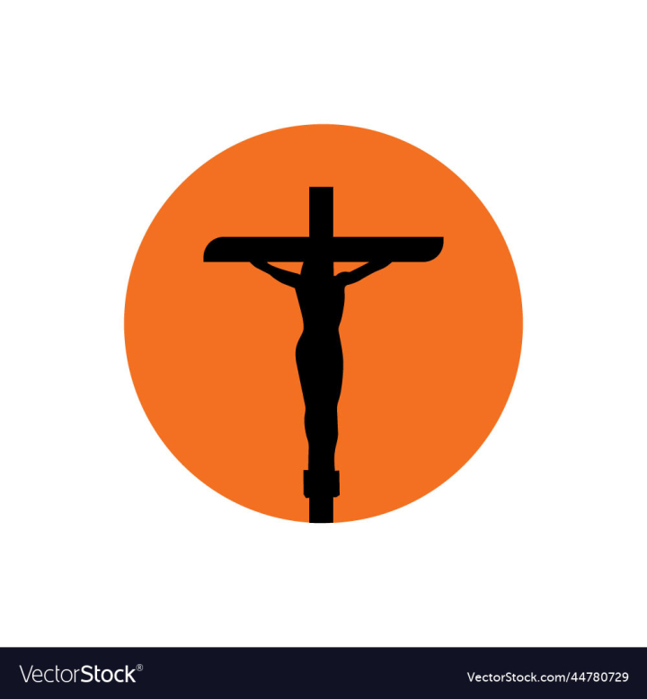 vectorstock,Cross,Abstract,Logo,Jesus