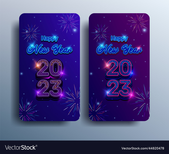 Free: happy new year 2023 poster and banner for social 