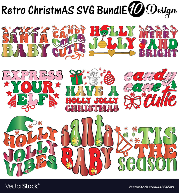 vectorstock,Christmas,Funny,Svg,Bundle,Digital,Download,Quotes,Vintage,Design
