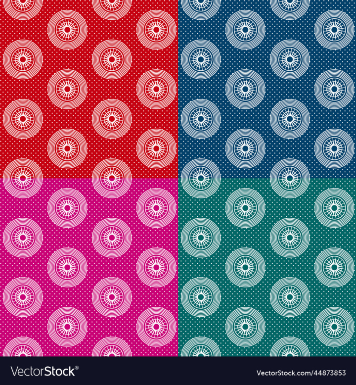 vectorstock,Shweshwe,Circles,Africa,German,Print,Ethnic,South,Southern