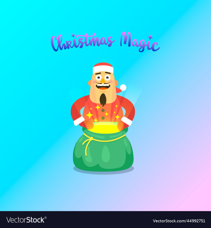 vectorstock,Bag,Open,Magic,Cartoon,Colorful,Art,Flat,Man,Happy,Face,Hat,Design,Event,Simple,Glow,Holiday,Gift,Character,Cute,Festive,Funny,Gold,Joy,Concept,Cheerful,Kind,Discounts,Marvel,Vector,Illustration,Christmas,Red,Style,Winter,Season,Sticker,Present,Smiley,Purse,Presentation,Smile,Poster,Treasure,Share,Reduction,Miracle,Radiance,Santa,Helper