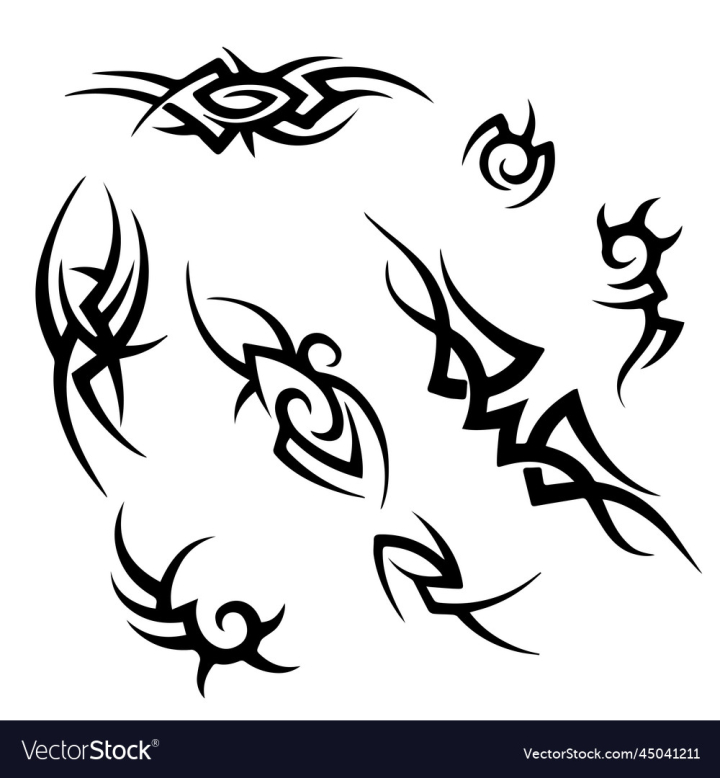 Free: awesome eye-catchy modern cool tribal tattoos 