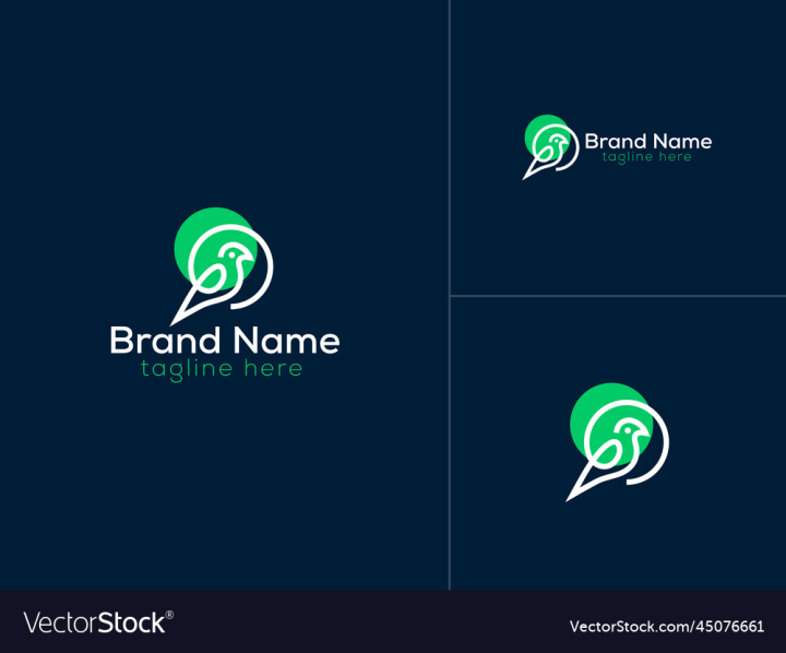 vectorstock,Bird,Logo,Design,Template,Modern
