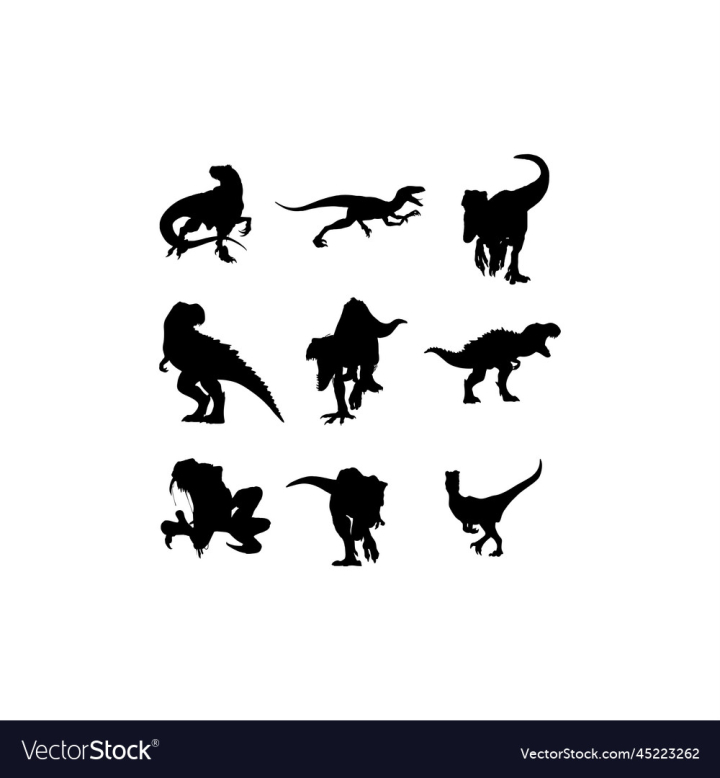 vectorstock,Animal,Silhouette,Set,Raptor,Forest,Black,Design,Icon,Fight,Big,Body,Danger,Goat,History,Attack,Claws,Dangerous,Wildlife,Carnivore,Jaws,Dinosaur,Extinct,Jurassic,Carnivorous,Fossil,Dino,Enormous,Deinonychus,Illustration,Zoo,Wild,Teeth,Killer,Monster,Large,Reptile,Mammal,Prehistoric,Predator,Lizard,Vertebrate,Primitive,Primeval,Vector