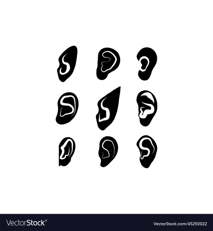 Free: ear anatomy human silhouette icon - nohat.cc