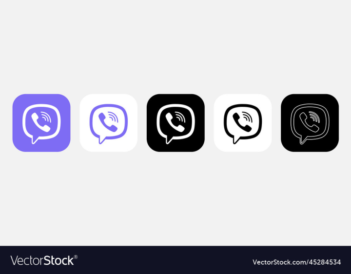 vectorstock,Viber,App,Icon,Logo,Vector,Iphone