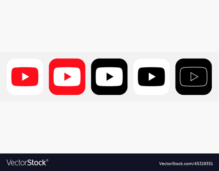 vectorstock,Youtube,App,Icon,Logo,Vector,Iphone