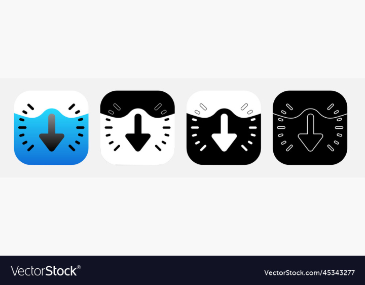 vectorstock,Depth,App,Icon,Logo,Vector,Iphone
