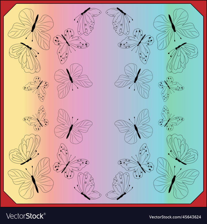 vectorstock,Butterfly,Vector,Pattern,Symmetrical,Colorful,Backdrop