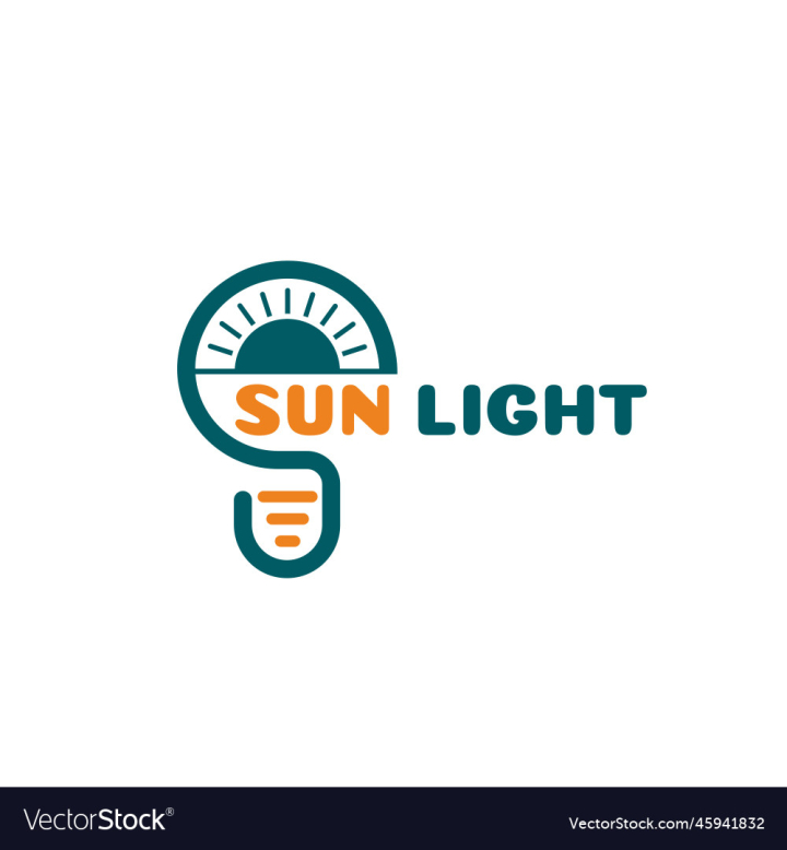 Led light for logo design concept Royalty Free Vector Image
