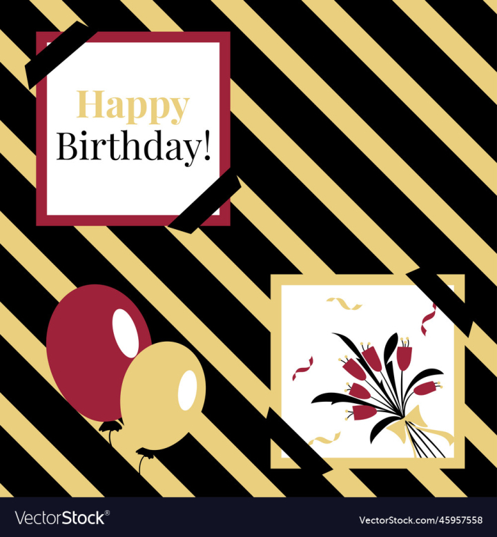 Free: happy birthday card insta post background 