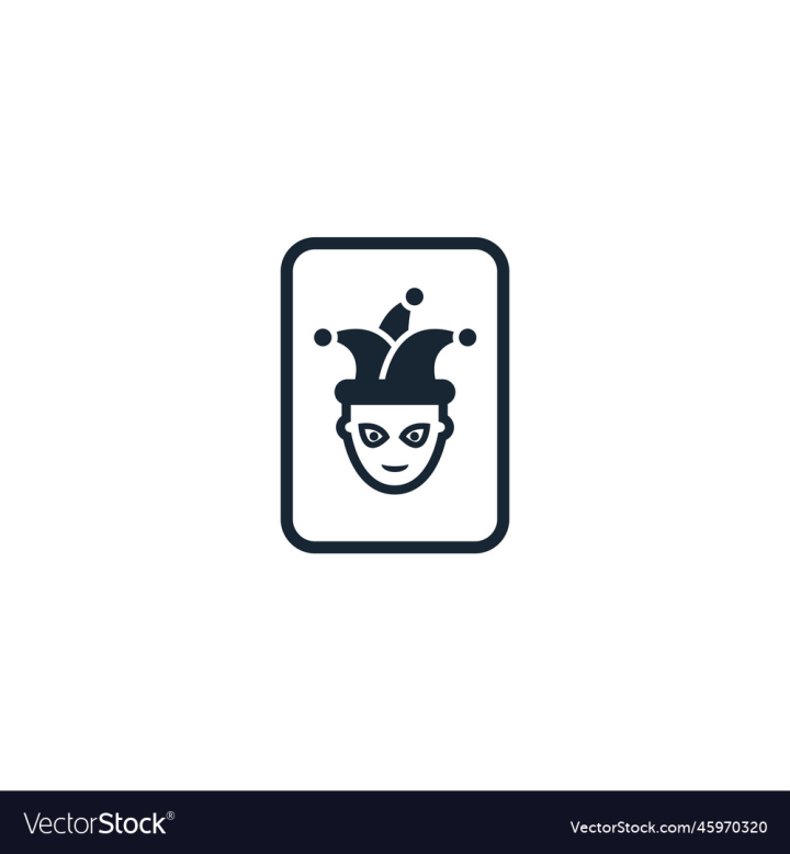 vectorstock,Icon,Joker,Sign,Symbol,Set,Isolated,Logo,Happy,White,Design,Game,Character,Funny,Luck,Filled,Vector,Black,Face,Person,Fun,Suit,Card,Playing,Success,Risk,Cheerful,Jester,Harlequin,Illustration