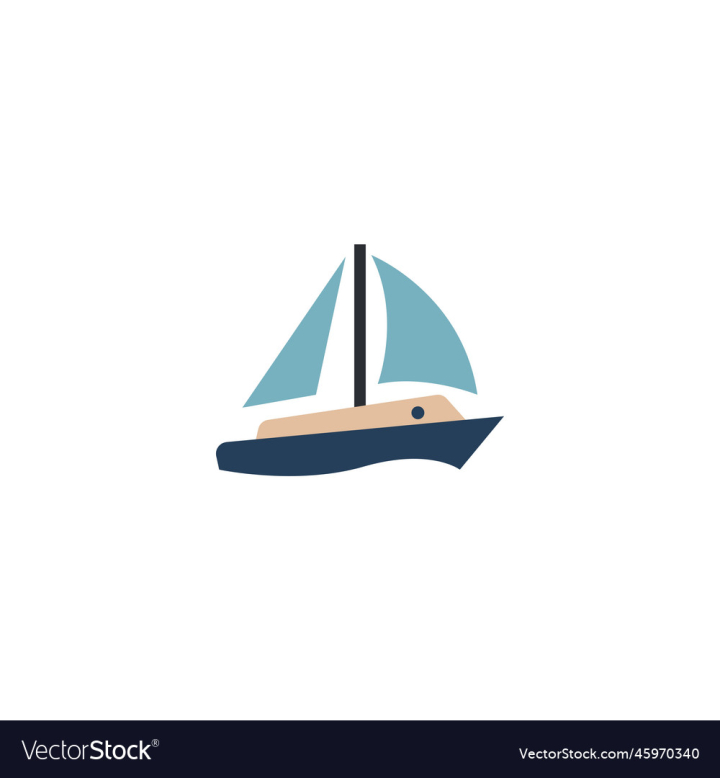 Different kind of boats. Set of sea transport. Fishing boats, yachts and  sailboats. Vector illustration. Downlo…
