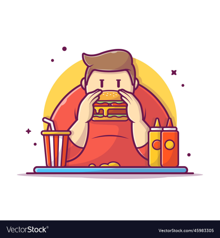 vectorstock,Drink,Guy,Soft,Burger,Fat,Eating,Mustard,People,Food,Icon,Person,Cartoon,Sauce,Vector,Illustration,Man,Logo,Happy,White,Design,Sign,Male,Symbol,Character,Cute,Smile,Isolated,Mascot,Fastfood,Boy,Juice,Background,Order,Dinner,Menu,Restaurant,Meat,Cup,Cafe,Gourmet,Meal,Lunch,Hungry,Soda,Cheeseburger,Calorie,Beverage,Cuisine,Potato,Cola