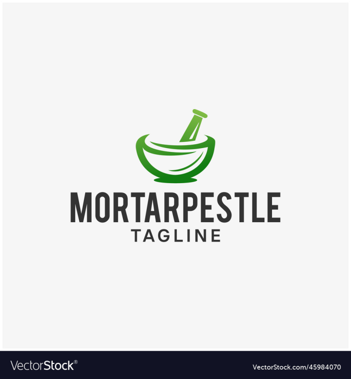 Free: mortar pestle logo design inspiration 