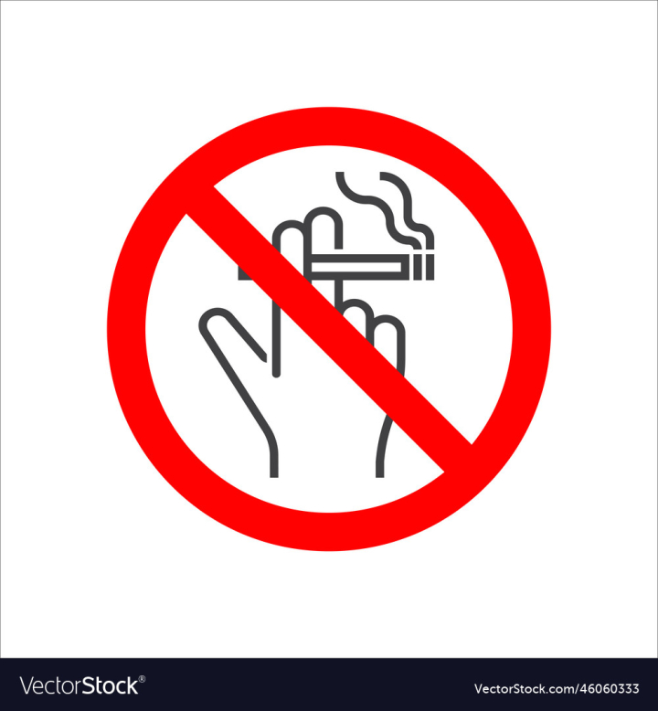vectorstock,Icon,Sign,Smoking,Symbol,No,Cigarette,Vector,Illustration,White,Red,Design,Stop,Hand,Warning,Bad,Information,Danger,Mark,Smoke,Forbidden,Prohibition,Filter,Addiction,Ban,Cigar,Prohibit,Nicotine,Tobacco,Habit,Interdiction,Abstain,Graphic,Black,Label,Break,Burn,Health,Law,Isolated,Restrict,Risk,Ash,Public,Pictogram,Issues,Toxic,Unhealthy,Narcotic,Smokers