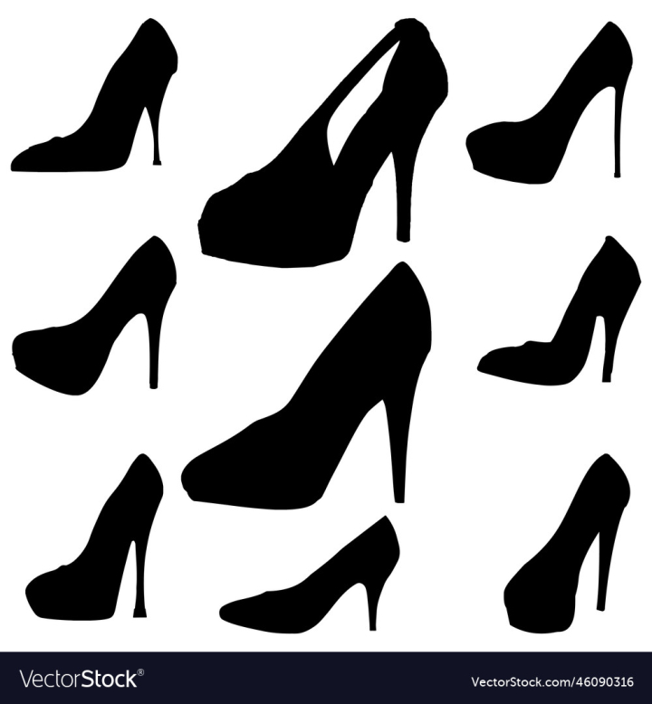 vectorstock,Silhouette,High,Shoe,Shoes,Set,Heel,Woman,Heels,Beauty,Fashion,Man,Black,White,Background,Pattern,Red,Design,Print,Sexy,Outline,Ribbon,Shape,Collection,Isolated,Painting,Pump,Platform,Slipper,Graphic,Vector,Illustration,Art,Cool,Style,Contemporary,Group,Season,Boot,Clothing,Sandal,Buckle,Medium,Fringe,Elegance,Personal,Accessory,Fetishes,Loafers,Heeled