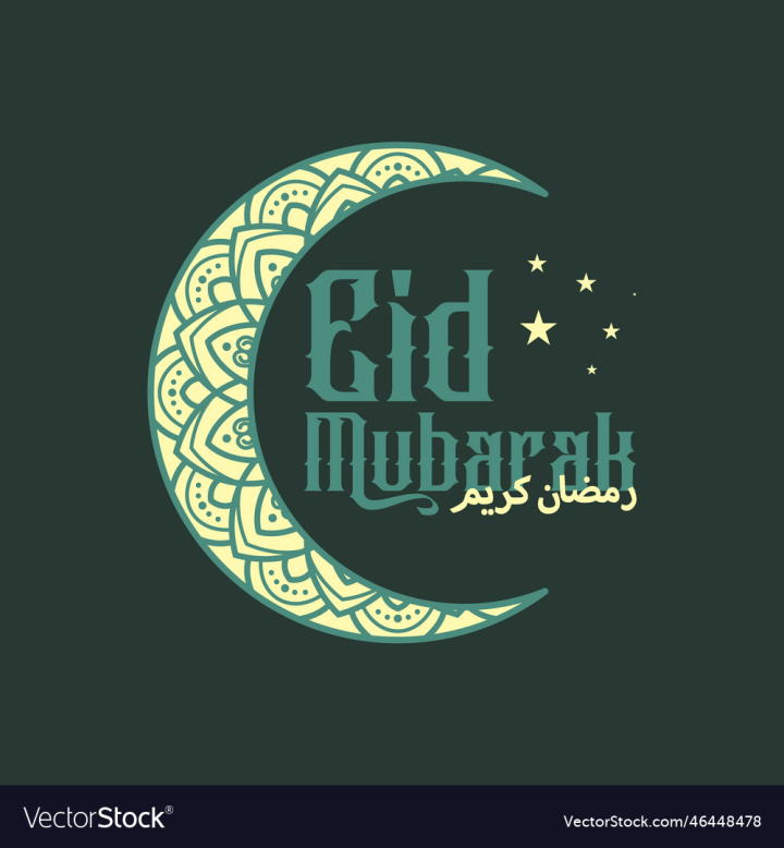 vectorstock,Eid,Mubarak,Ornament,Crescent,Moon,Background,Template,Poster,Mosque,Moslem,Ramadhan,Islamic,Festival,Kareem,Happy,Celebrate,Star,Celebrating,Vector,Illustration