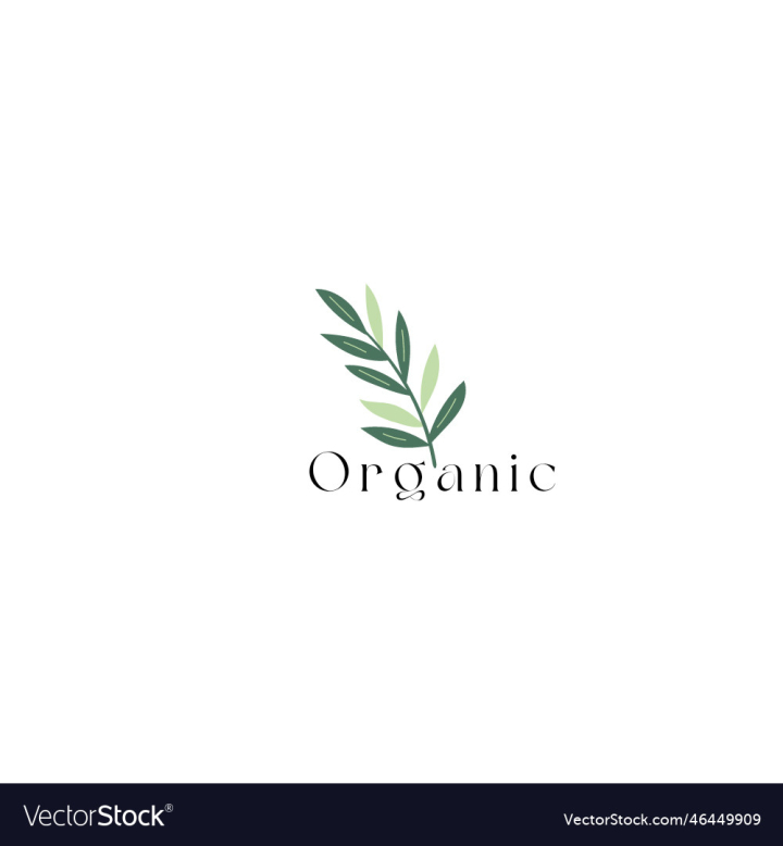vectorstock,Logo,Green,Leaves,Organic,Leaf,Illustration,Nature,Plant,Vector,Icon,Natural,Peace