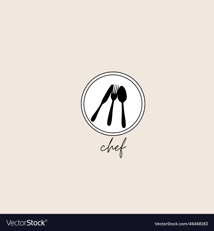 vectorstock,Spoon,Plate,Logo,Icon,Knife,Fork,Menu,Symbol,Kitchen,Restaurant,Company,Chef,Veg,Vector,Illustration,Design,Elements,Cook
