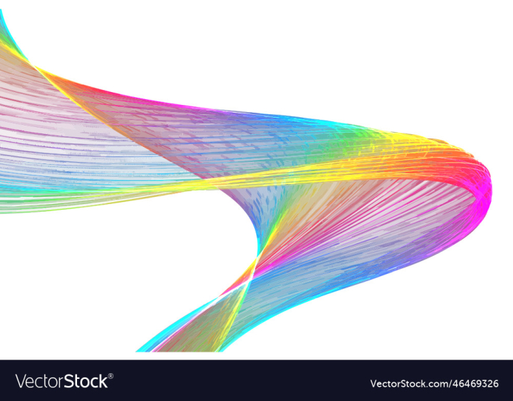 Abstract Rainbow Collection Stock Illustration - Download Image Now -  Rainbow, Ribbon - Sewing Item, Curve - iStock