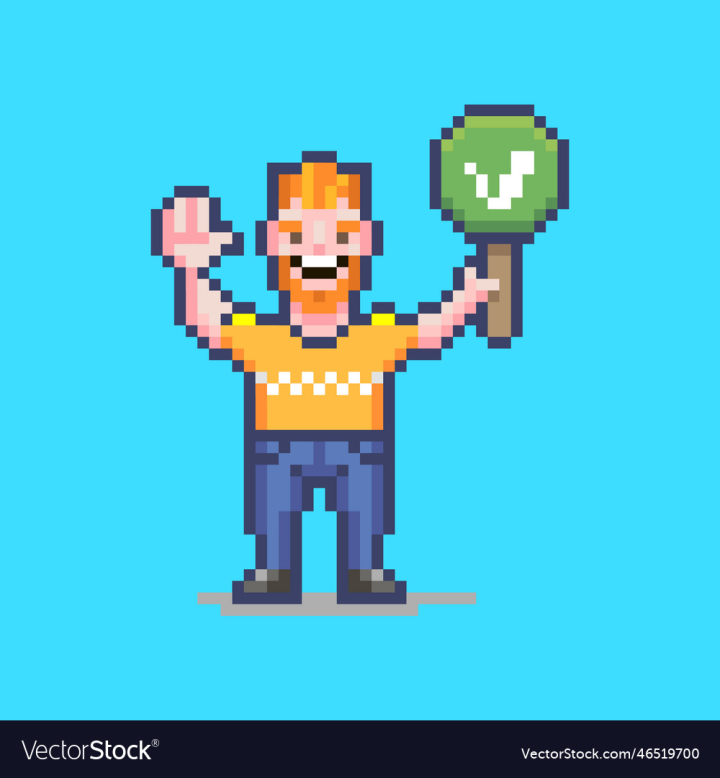 vectorstock,Sign,Guy,Cartoon,Flat,Colorful,Happy,Design,Color,Simple,Male,Card,Symbol,Console,Character,Cute,Banner,Funny,Beard,Hipster,Pixel,Cheerful,Admit,Adopt,Allowed,Avatar,Helpful,Accept,Affable,Assume,Illustration,Check,Mark,Art,8,Bit,Man,Retro,Vintage,Person,Template,Sticker,Smile,Poster,Trendy,Pass,Placard,Receive,Ok,Yes,Notification,Vector