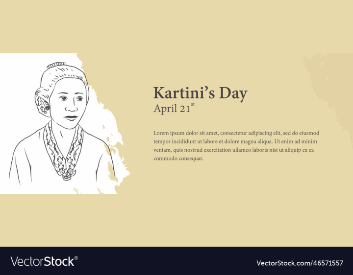 vectorstock,Concept,Kartini,Background,Celebrate,Women,Indonesia,Celebrating,Javanese,Kebaya,Day,Character,Education,Poster,Vector,Illustration,Girl,Power