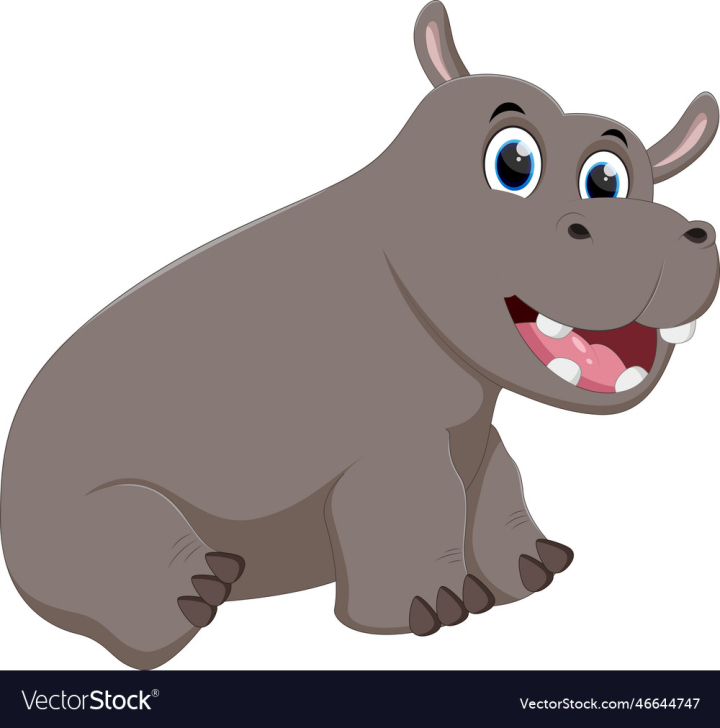 vectorstock,Cartoon,Hippo,Animal,Wildlife,Vector,Illustration,Nature,Baby,Zoo,Wild,Bear,Animals,Mammal,Rhino,Rhinoceros,Comic,Drawing,Big,Pig,Cute,Elephant,Safari,Hippopotamus,Art,Clipart